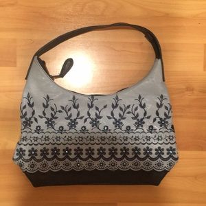 Gorgeous Baby Blue Detailed Handbag